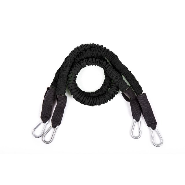BodyBoss Resistance Bands - Custom Resistance Bands for Total Body Workouts (Black)