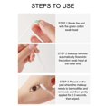 thumbnail image 3 of Makeup Corrector Swabs, Vitamin E 25pcs Makeup Remover Cotton Swabs Portable  for Home, 3 of 7