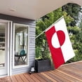 thumbnail image 4 of Greenland Flag 90X150Cm Polyester Cloth, Flags of Various Countries, 4 of 9