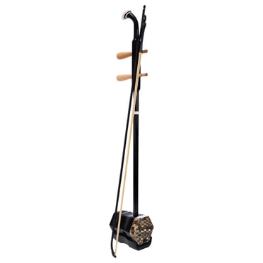 Traditional Chinese Erhu Violin, Handcrafted Wooden 2-String Musical Instrument with Complete Accessories Set - Professional Ancient Chinese Violin for Beginners & Seniors