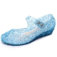thumbnail image 4 of Kids Sandals Children Girls Party Crystal Princess Hollow Out Candy Color Shoes, 4 of 9
