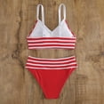 thumbnail image 5 of Cameland Women Summer Plus Size Printing Swimsuit Bikini Split Swimsuit Suit, 5 of 5