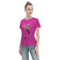 thumbnail image 4 of T-Shirt Basique à Manches Courtes pour Femme une Pièce Robin, 4 of 6