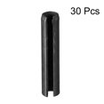 thumbnail image 3 of Unique Bargains 3.3mm x 16mm Dowel Pin Carbon Steel Split Spring Roll Shelf Support Pin Fasten Hardware Black 30 Pcs, 3 of 3