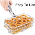 thumbnail image 2 of Maytalsory Stackable Air Fryer Basket For Ninja Oven Air Fryer 12 piece Rack Set Rack, 2 of 6