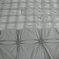 thumbnail image 4 of JML Cal King Comforter Set 7 piece,Microfiber Needle Stitch Pinch Pleat Comforter Bed in A Bag, 4 of 5