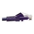 thumbnail image 4 of Eaton Tripp Lite Series UTP (RJ45 CAT 6 6 ft Cat6 Gigabit Snagless Molded () Ethernet Cable M/M), PoE, Purple, (1.83 M) - Câble de Raccordement - RJ-45 (M) à RJ-45 (M) - 6 Pi - UTP - - IEEE 802.3ab/IEEE 802.5 - Moulé, Sans Accrochage, Échoué - Violet, 4 of 6