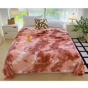 Aodebiao Heavy Weighted Blanket for Adults Cooling Weighted Throw Blanket for Anxiety Stress Relief Soft Plush Fleece Blanket for Couch Bed Office Nap
