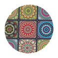 thumbnail image 1 of DOLITY Nappe de Jardin Rétro Élastique Nappe de Jardin Ronde pour table Ronde Ovale D 1,5 M, 1 of 2