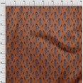 thumbnail image 3 of oneOone Viscose Chiffon Fabric Paisley Ikat Print Fabric BTY 42 Inch Wide, 3 of 4