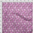 thumbnail image 4 of oneOone Rayon Fuschia Pink Fabric Tropical Sewing Craft Projects Fabric Prints By Yard 56 Inch Wide, 4 of 5