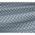 thumbnail image 5 of oneOone Viscose Jersey Fabric Chevron Ikat Print Fabric By The Yard 60 Inch Wide, 5 of 5