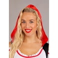 thumbnail image 4 of Women's Red Riding Hood Knee Length Dress Costume, 4 of 6