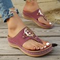 thumbnail image 2 of Womens Flip Flops Orthopedic Sandals Summer Comfortable Walking Thongs Beach Arch Support Slip on Slippers, 2 of 6