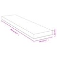 thumbnail image 3 of vidaXL Wall Shelf 80x20x4 cm Bamboo, 3 of 3