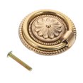 thumbnail image 3 of 1pc Brass Drawer Knob Delicate Pull Knobs Vintage Drawer Decorative Handle, 3 of 9