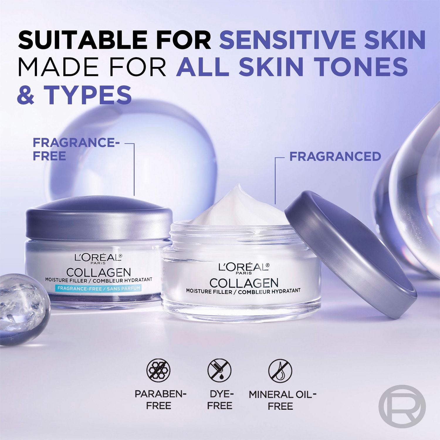 L'Oréal Paris Collagen Moisture Filler Daily Moisturizer, 48 Hour Hydration, 50ml