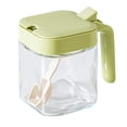 thumbnail image 2 of EGNMCR Kitchen Gadgets Glass Spice Jars Kitchen Organizer Spice Jars Spice Bottle Spice Jars Compact Size Easy To Use Keep Food Dry Suitable For Kitchen Dining Room Glass Spice Jar, 2 of 6
