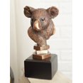 thumbnail image 1 of Statue Buste Exotique de Koala Bear Australien en Bronze Finition Électroplaquée, 1 of 5