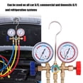 thumbnail image 2 of Amdohai Refrigerant Manifold Gauge Set Air Conditioning Tools with Hose and Hook for R12 R22 R404A R134A, 2 of 8