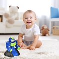 thumbnail image 1 of TIMIFIS Press Barrow Children Press Forward Robot Can Be Rotated 0-3 Years Old Children's Educational Early Learning Crawling Toy Car Car Model, 1 of 6
