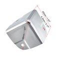 thumbnail image 2 of Unique Bargains Metal Box Corner Protectors Box Edge Guard Protector 40 x 40 x 40mm Silver Tone 4 pcs, 2 of 3