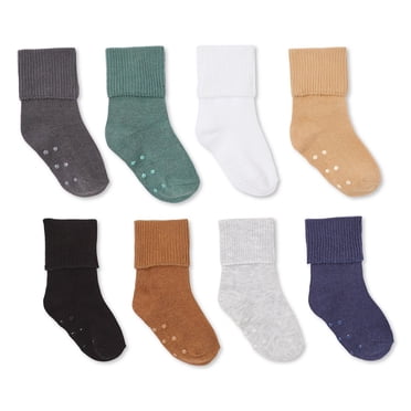 George Baby Boys' Crew Socks 8-Pack