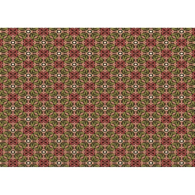 Ahgly Tapis Rectangulaire Lavable en Machine Intérieur Transitionnel Brun Cannelle, 4 Pieds x 6 Pieds