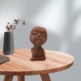 thumbnail image 3 of Youkk Multifunctional Face Planters For Indoor And Outdoor Made With Resin Unique Succulent Planter brown 1Set, 3 of 6