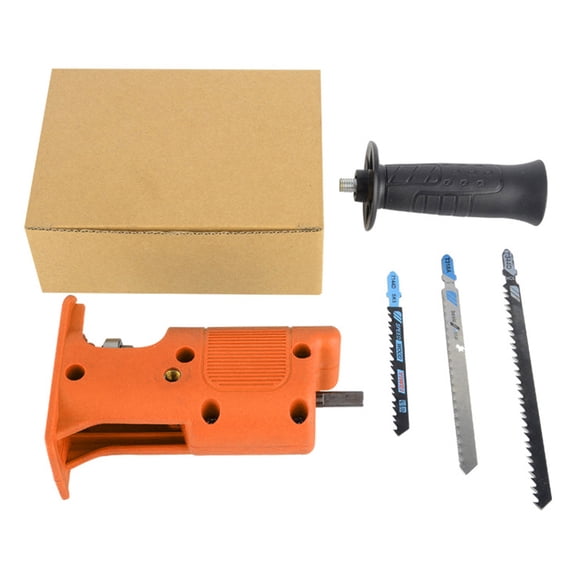 Yeacher Perceuse Électrique Modifiée Scie Électrique Électrique Scie Alternative Électrique Sabre Ménager Scie Perceuse Électrique en Scie Jig Outil de Coupe Portable pour le Travail du Bois