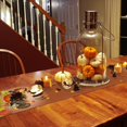 thumbnail image 4 of Thanksgiving Day Cotton Linen Table Runner Dresser Scarves,Cornucopia Pumpkins Fruits Fall Maple Leaves Turkey Table Runners for Dinning Table,Holiday Farmhouse Dinner Kitchen Decoration-16x72 Inch, 4 of 8