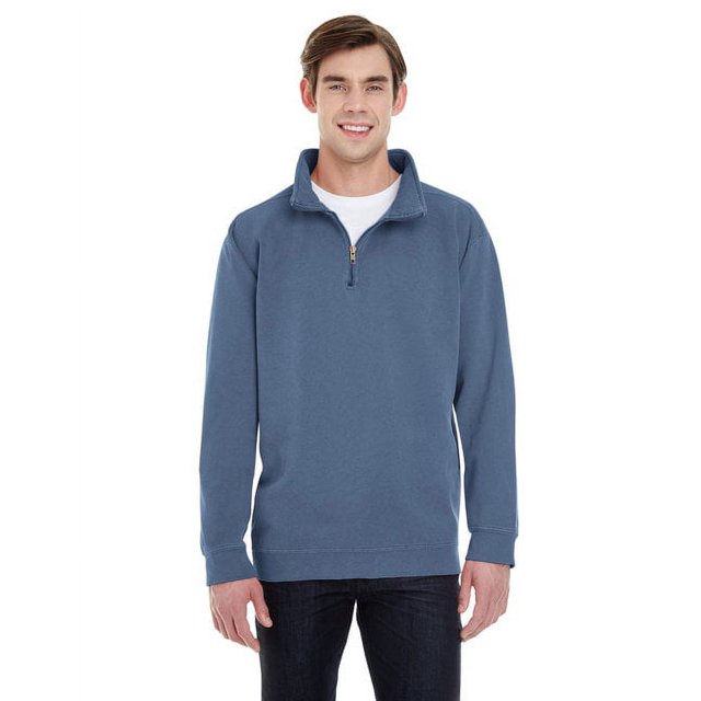 Comfort Colors - Sweat à Capuche Quart de Zip Teint