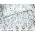 thumbnail image 4 of RUVANTI 100% Cotton Queen Sheets, Percale Queen Sheet Set, Aroma, 4 of 5