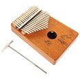 thumbnail image 3 of 1 Ensemble Piano Portable Kalimba 17 Touches Instrument de Musique Kalimba, 3 of 8