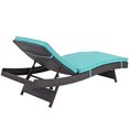 thumbnail image 4 of Modway of 2 Convene Wicker Outdoor Patio Furniture Lounge Chair, 4 of 4