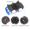 thumbnail image 3 of TIELUTT LED Light Up Car Toys Mini Electronics Flashing Lamp Music Sound Car Play Vehicles Toys for Kids Wind Up Teeth Chomping Chattering Teeth Style 30pcs Clockwork Chattering Springy, 3 of 8