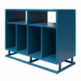 thumbnail image 4 of Novogratz Regal Double Wide Record Station, Walnut, 4 of 9