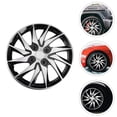 thumbnail image 3 of Shisuyan 2 Pcs Enjoliveur de Roue de Voiture 14 Pouces Moyeu de Voiture Capuchons de Remise à Neuf Auto Accessoires, 3 of 8