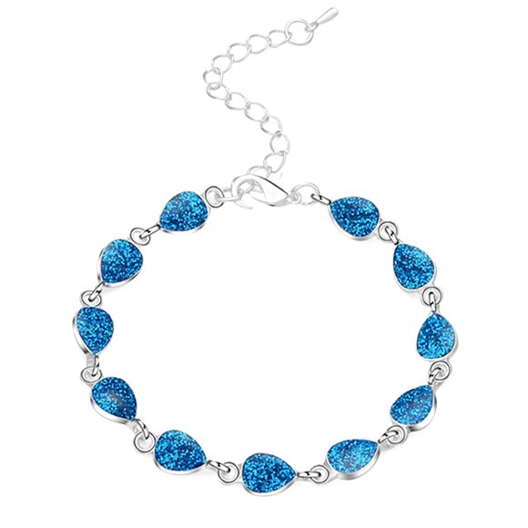 Fashion Luxurious Aobao Animal Water Drop Bracelet for Women Feet Jewelry Gift