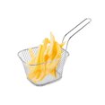 thumbnail image 4 of Panier à Friture Carré en Maille en Acier Inoxydable, Passoire Filet pour Frites, Filtre à Huile de Cuisine, 4 of 5