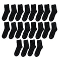 thumbnail image 1 of Xingzhi 10 Pcs Chaussettes Épaisses Texture Douce Artisanat Fixation Stable Résistant à l'Usure Noir 1Set, 1 of 6