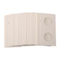thumbnail image 4 of LEFU Coin Collection Storage Box Set - 12 Sizes Cardboard Holders Optional for Stamps & Coins, White Square Protective Cases, 50 Sheets per Box, Ideal for Collectors, 4 of 9