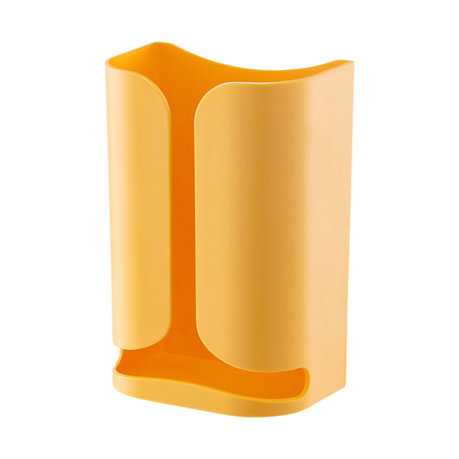 Zootealy 2 In 1 Paper Towel & Garbage Bags Dispenser Wall Mounted No-drilling Paper Towel Holder Bathroom Toilet Tissue Dispenser Home Kitchen Paper Extraction Dispenser