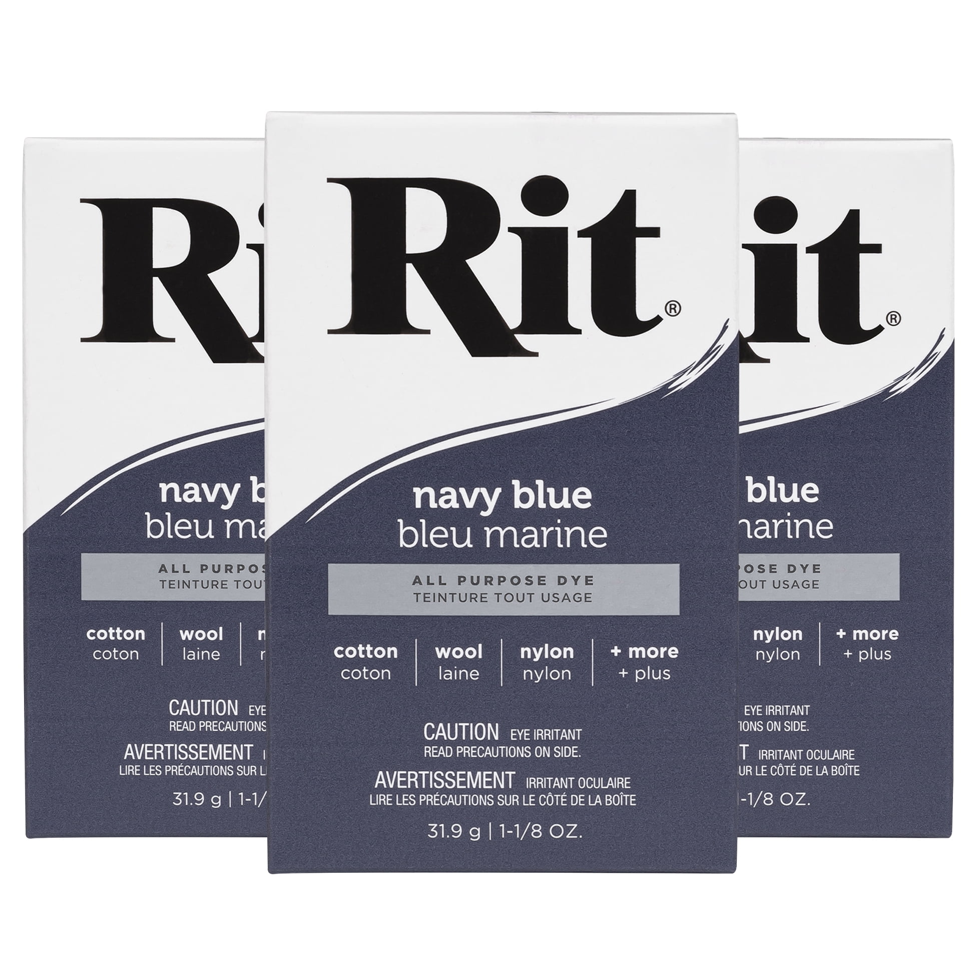 RIT All Purpose Powder Dye, marine bleu, 32 g (1.1 oz)