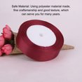 thumbnail image 1 of Gift Wrap Ribbon Wedding Clothes Making Supply Multi-color DIY Craft Accessories Festival Fabric Polyester Ribbons Box Ornaments Wine Red 33, 1 of 6