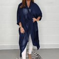 thumbnail image 2 of Birdeem Cardigan Long en Chiffon Uni pour Femmes, Ample et Respirant, 2 of 12