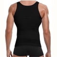 thumbnail image 4 of Pisexur Male Shaper Tank Slim Underwaist For Men Body Shaper Compression Shirt on Clearance, 4 of 6