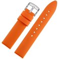thumbnail image 4 of Silicone Rubber Watch Strap, 24mm, Orange, 4 of 7