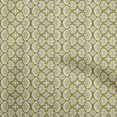 thumbnail image 1 of oneOone Polyester Spandex Lime Green Fabric Asian Block Craft Project Decor Fabric Printed by The Yard 56 Inche Wide-9731, 1 of 4