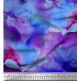 thumbnail image 3 of oneOone Georgette Viscose Fabric Texture Panel Print Fabric By The Yard 42 Inch Wide, 3 of 3